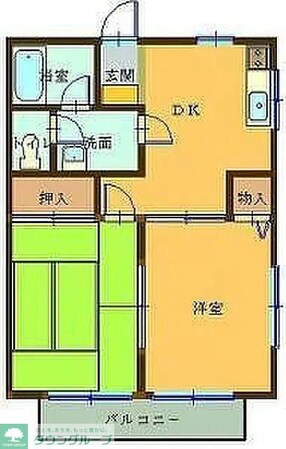 コーポマキの物件間取画像